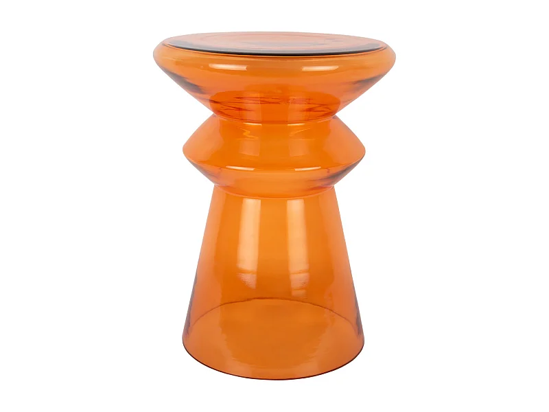 Bijzettafel Amarre  - 32x32x45 cm - Oranje