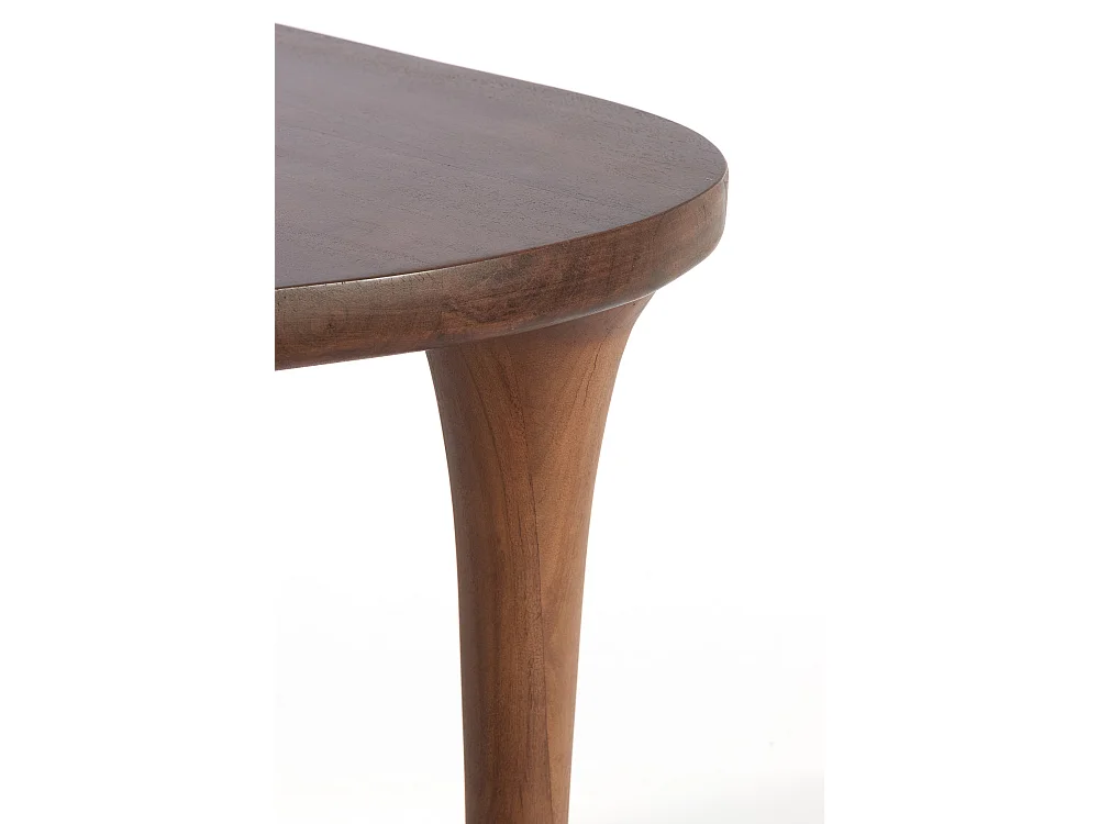 Table d'appoint ZULIO - Ø48x50 cm - Marron