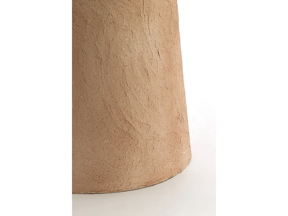 Table d'appoint BENISSA - Ø38x42 cm - Blanc