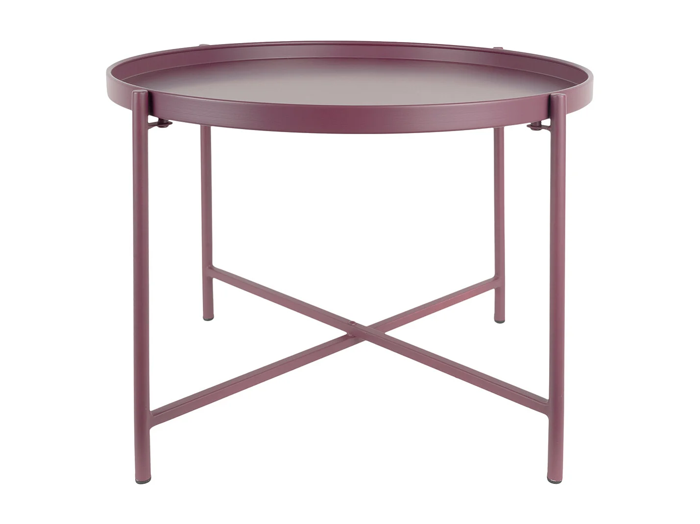 Table d'appoint Meseta - 50x50x38,5 cm - Violet