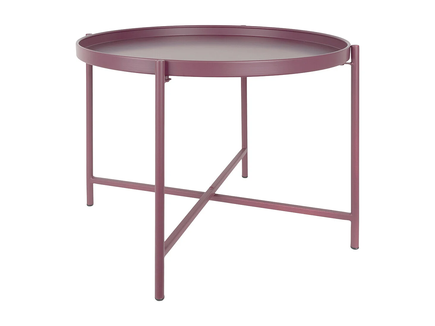 Table d'appoint Meseta - 50x50x38,5 cm - Violet