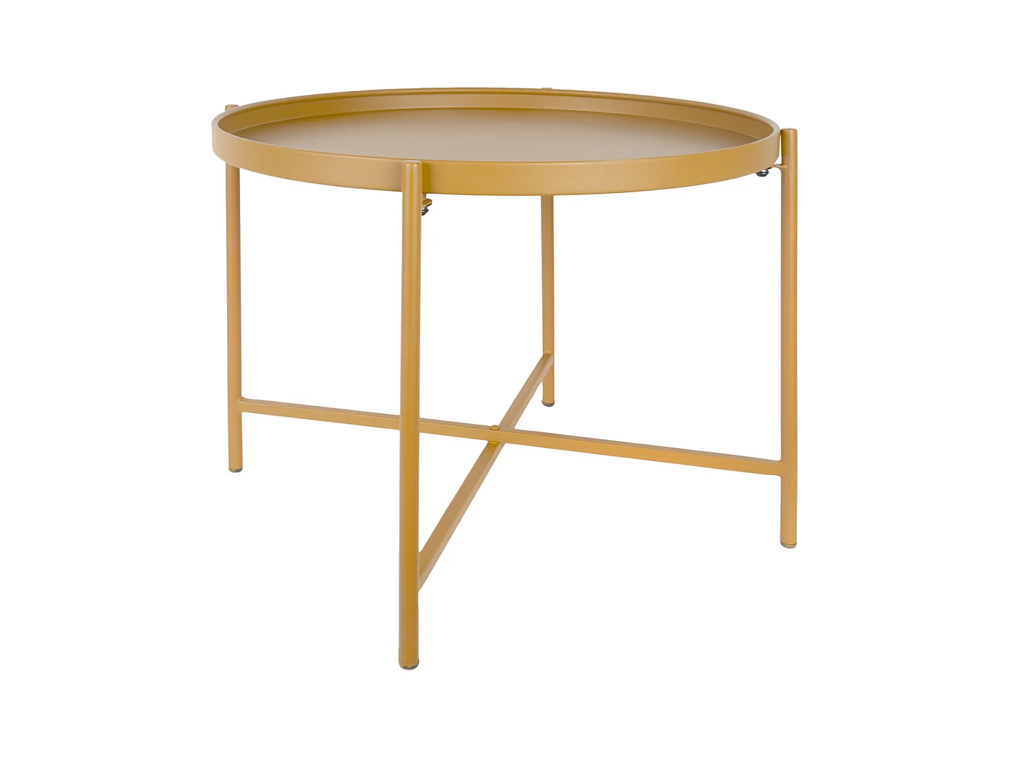 Table d'appoint Meseta - 50x50x38,5 cm - Jaune