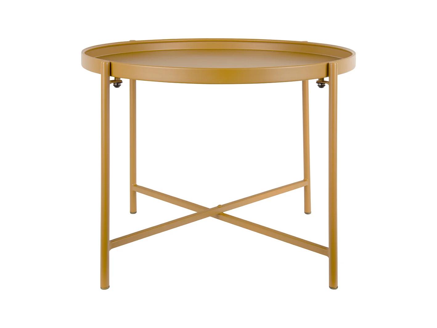 Table d'appoint Meseta - 50x50x38,5 cm - Jaune