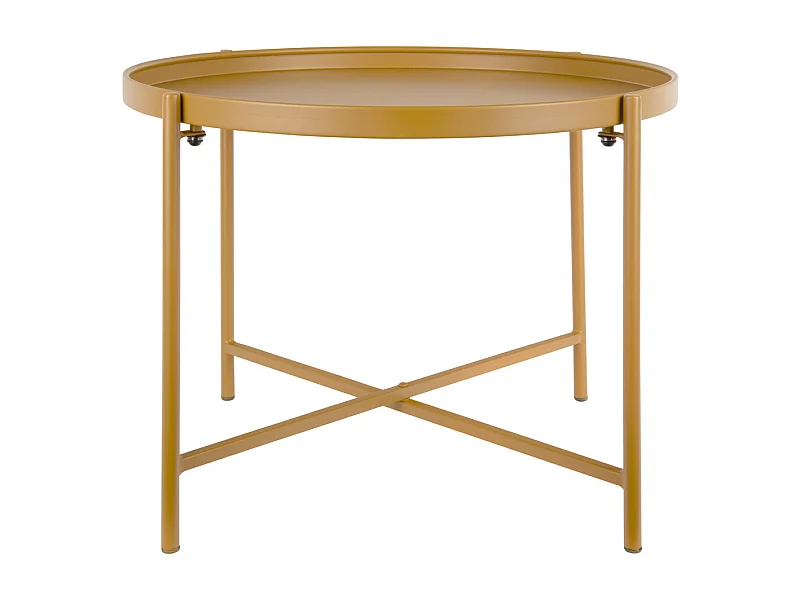 Table d'appoint Meseta - 50x50x38,5 cm - Jaune