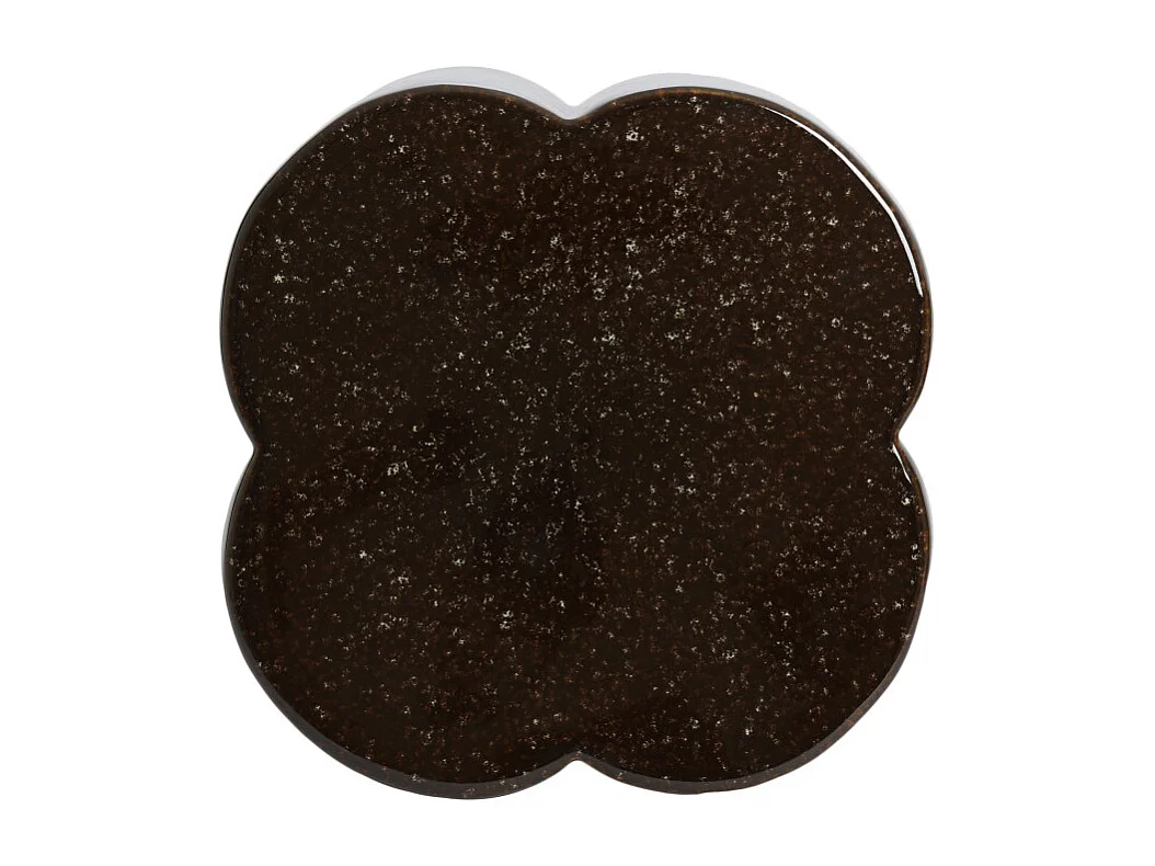 Table d'appoint JUNTO - Ø34,5x45 cm - Marron