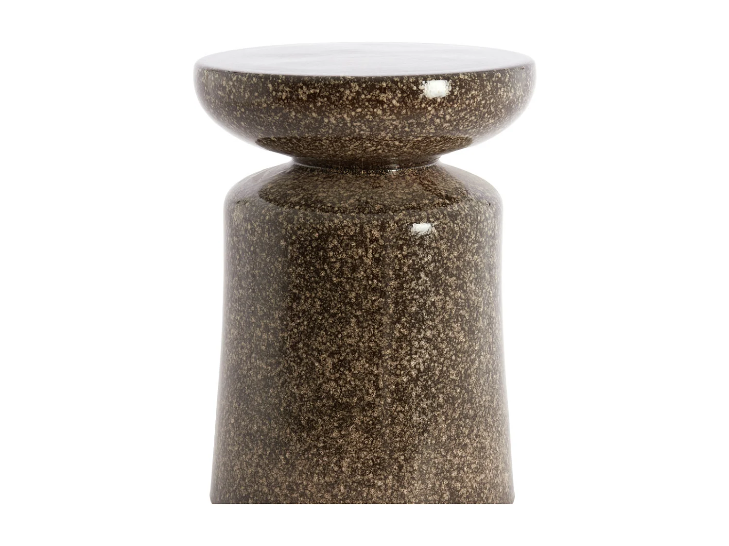 Table d'appoint KOTOR - Ø33,5x45 cm - Marron