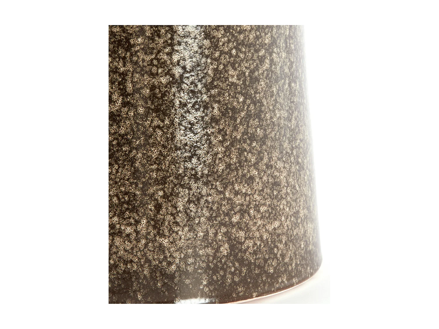 Bijzettafel KOTOR - Ø33.5x45 cm - Bruin