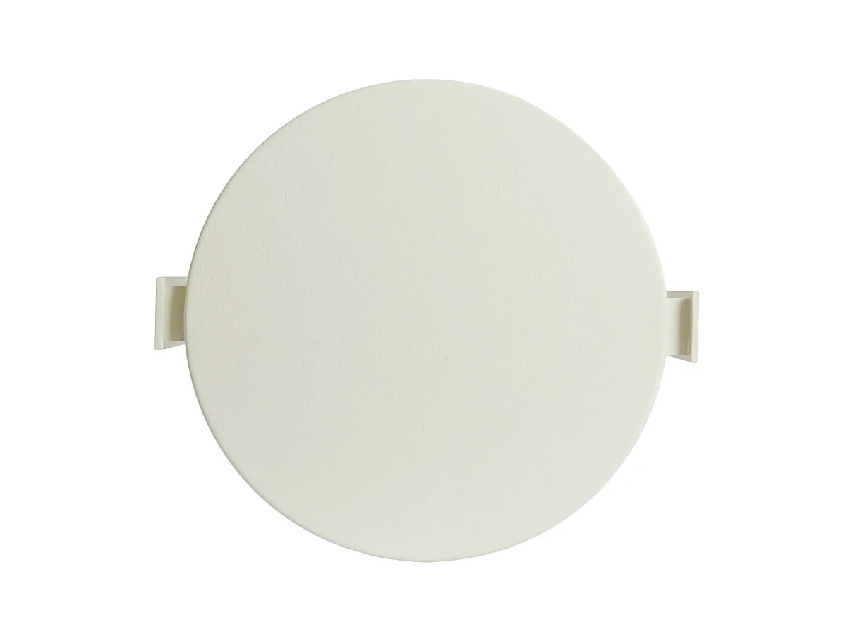 Table d&#039;appoint TRIANA - Ø45x65,5 cm - Blanc