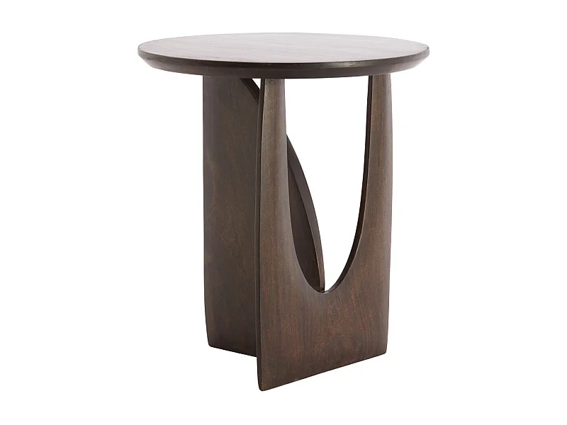Table d&#039;appoint DJAVANO - Ø45x50 cm - Marron