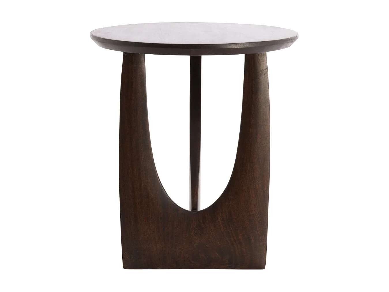 Table d&#039;appoint DJAVANO - Ø45x50 cm - Marron
