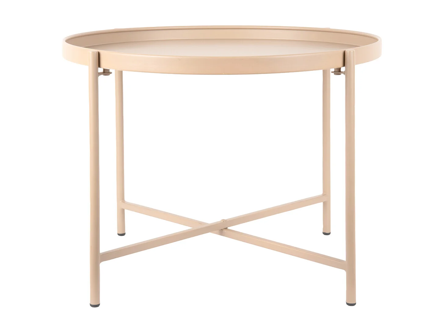 Table d'appoint Meseta - 50x50x38,5 cm - Marron