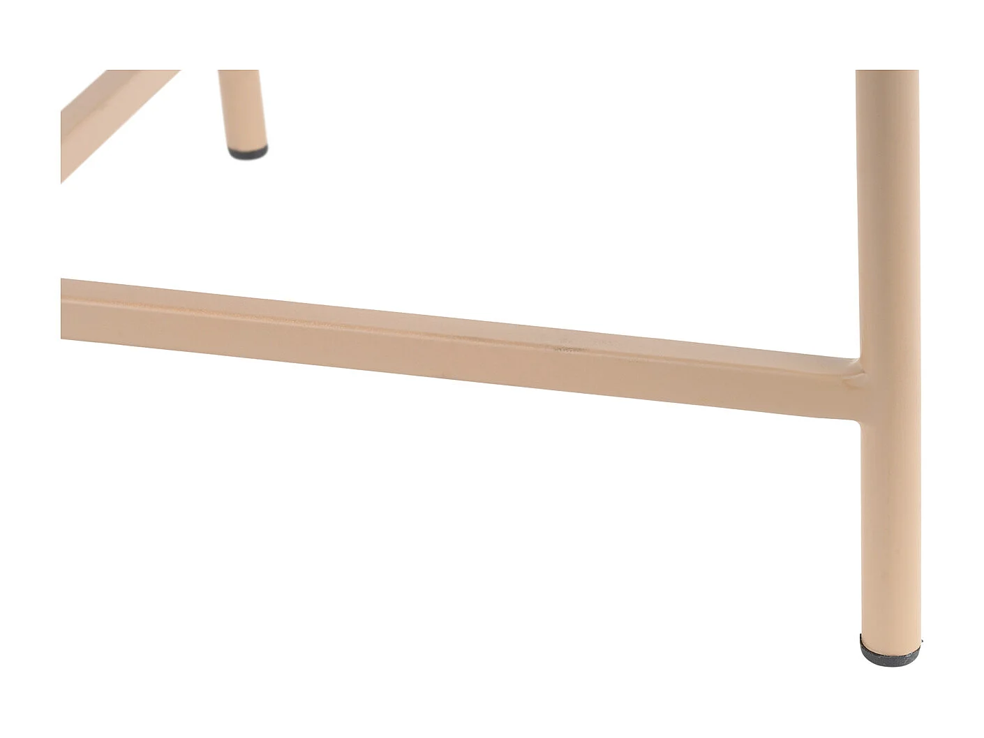 Table d'appoint Meseta - 50x50x38,5 cm - Marron