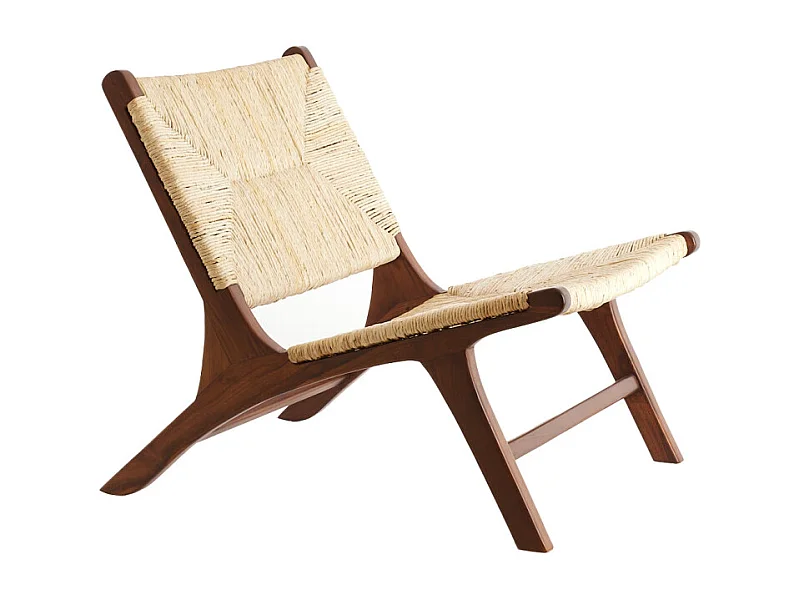 Light & Living - Stuhl PAYAN - 78x65x69 cm - Braun