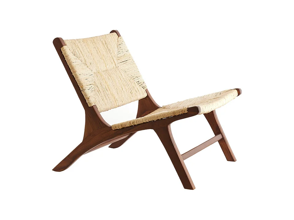 Chaise PAYAN - 78x65x69 cm - Marron