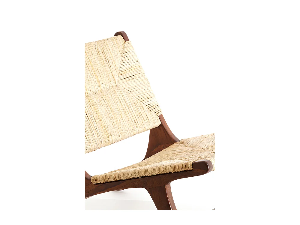 Chaise PAYAN - 78x65x69 cm - Marron