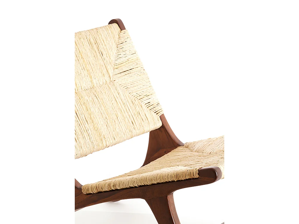 Chaise PAYAN - 78x65x69 cm - Marron