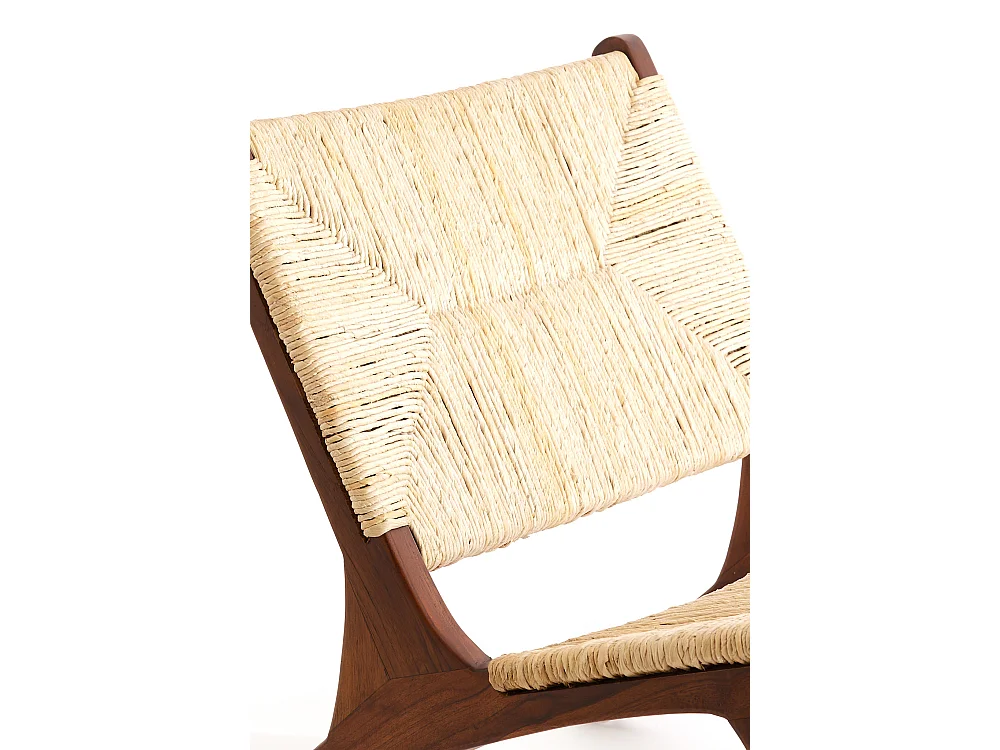 Chaise PAYAN - 78x65x69 cm - Marron