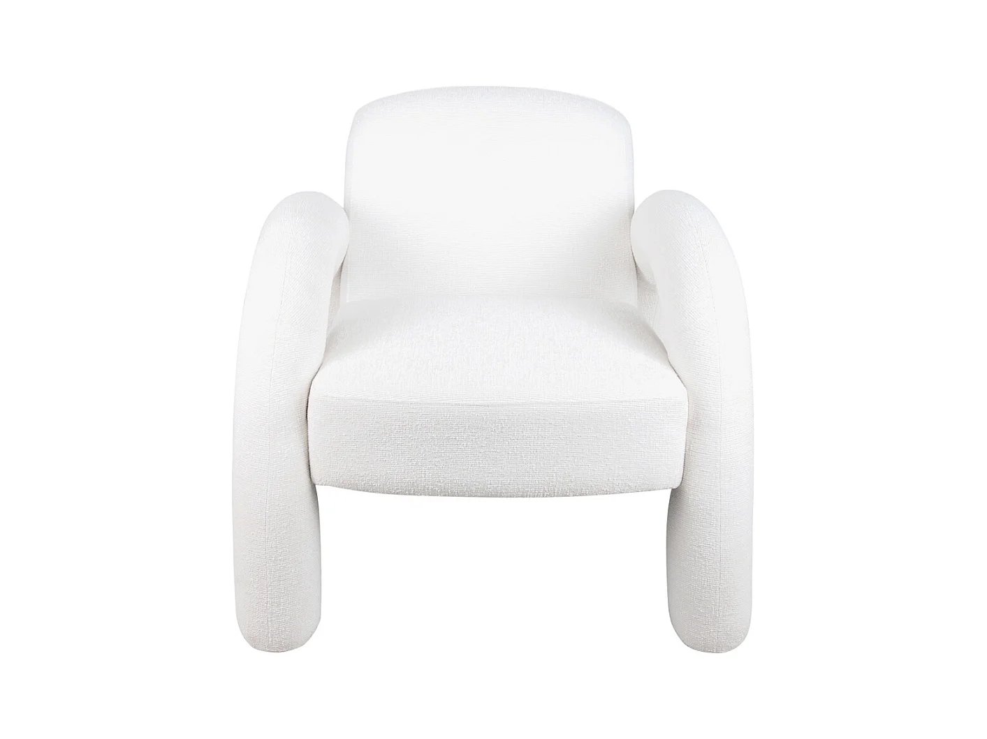 Fauteuil Brazo - 88x74x74 cm - Blanc