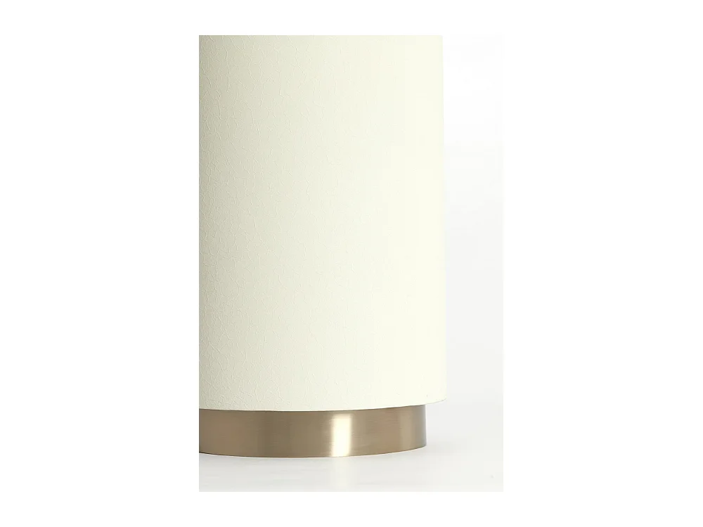 Table d&#039;appoint FATIMA - Ø46x56 cm - Blanc