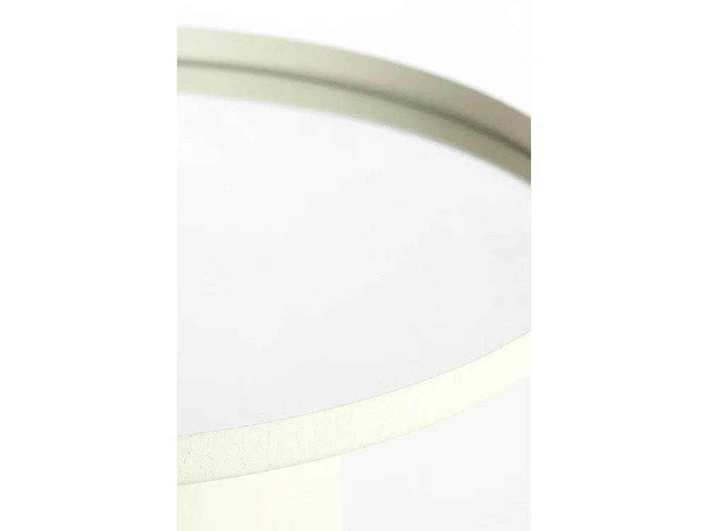 Table d&#039;appoint FATIMA - Ø46x56 cm - Blanc