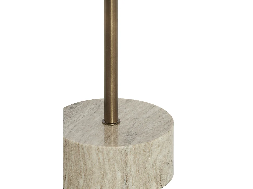 Table d&#039;appoint CIVITA - Ø41x53 cm - Marron