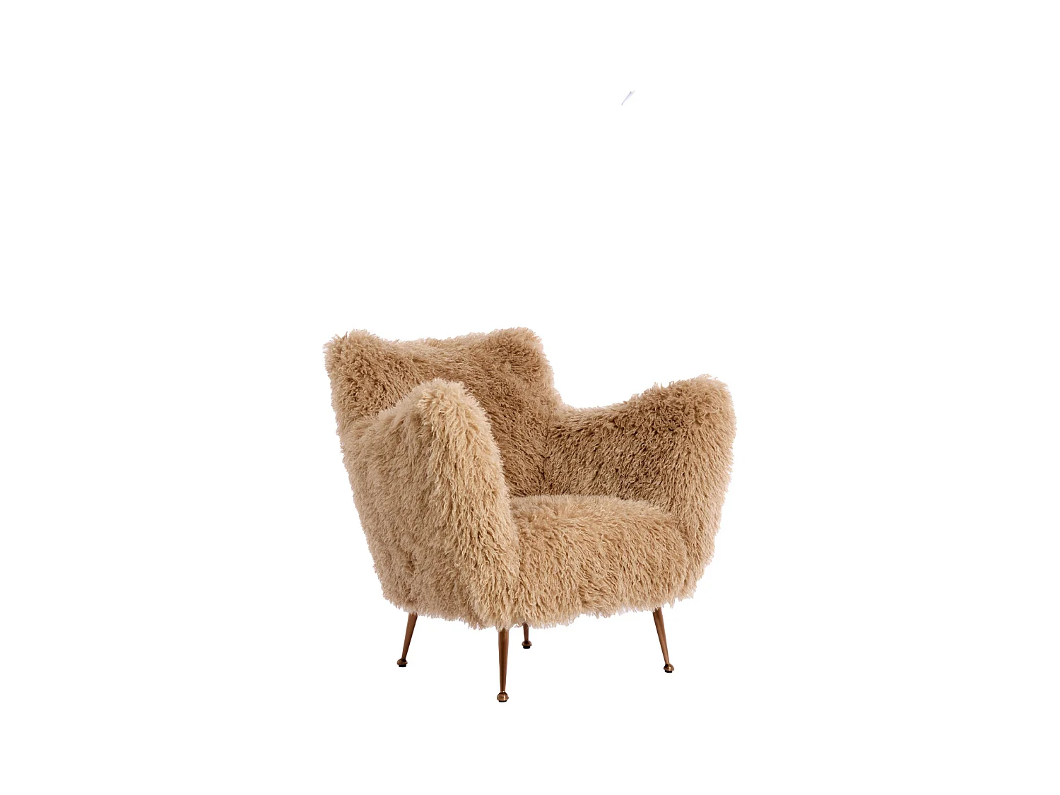 Chaise OLYSSA - 93x82x91 cm - Marron