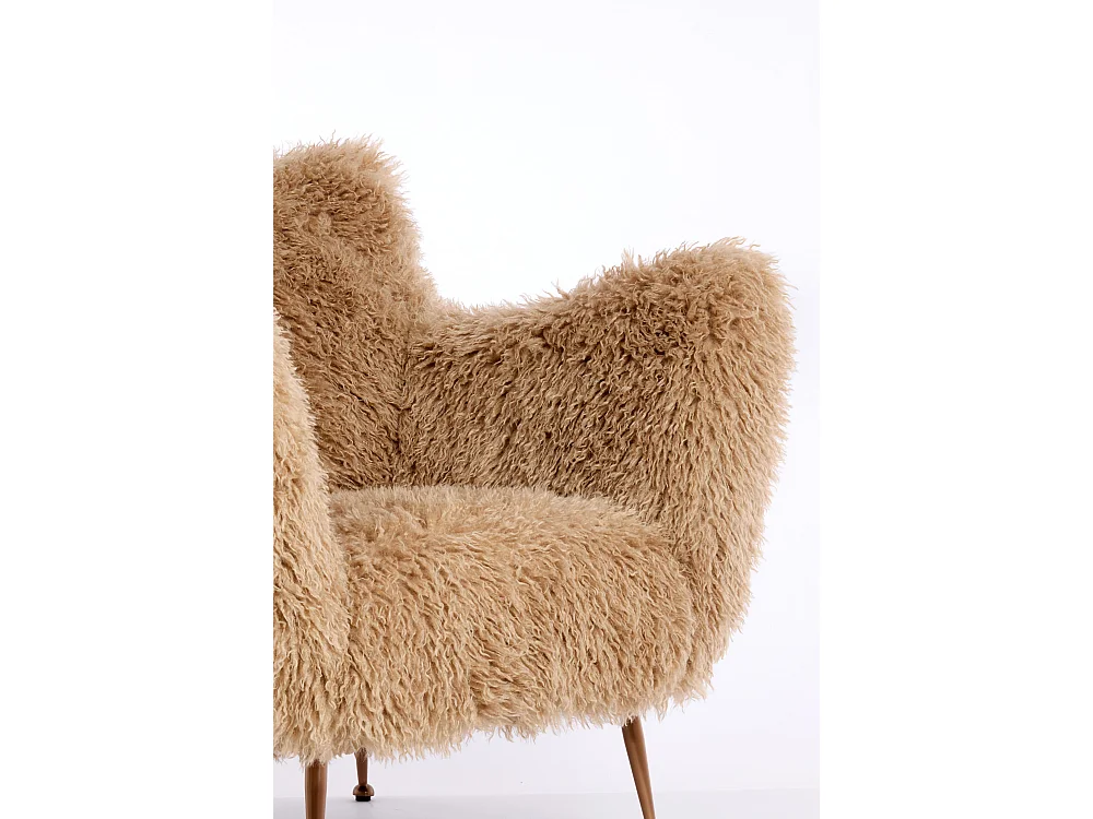 Chaise OLYSSA - 93x82x91 cm - Marron