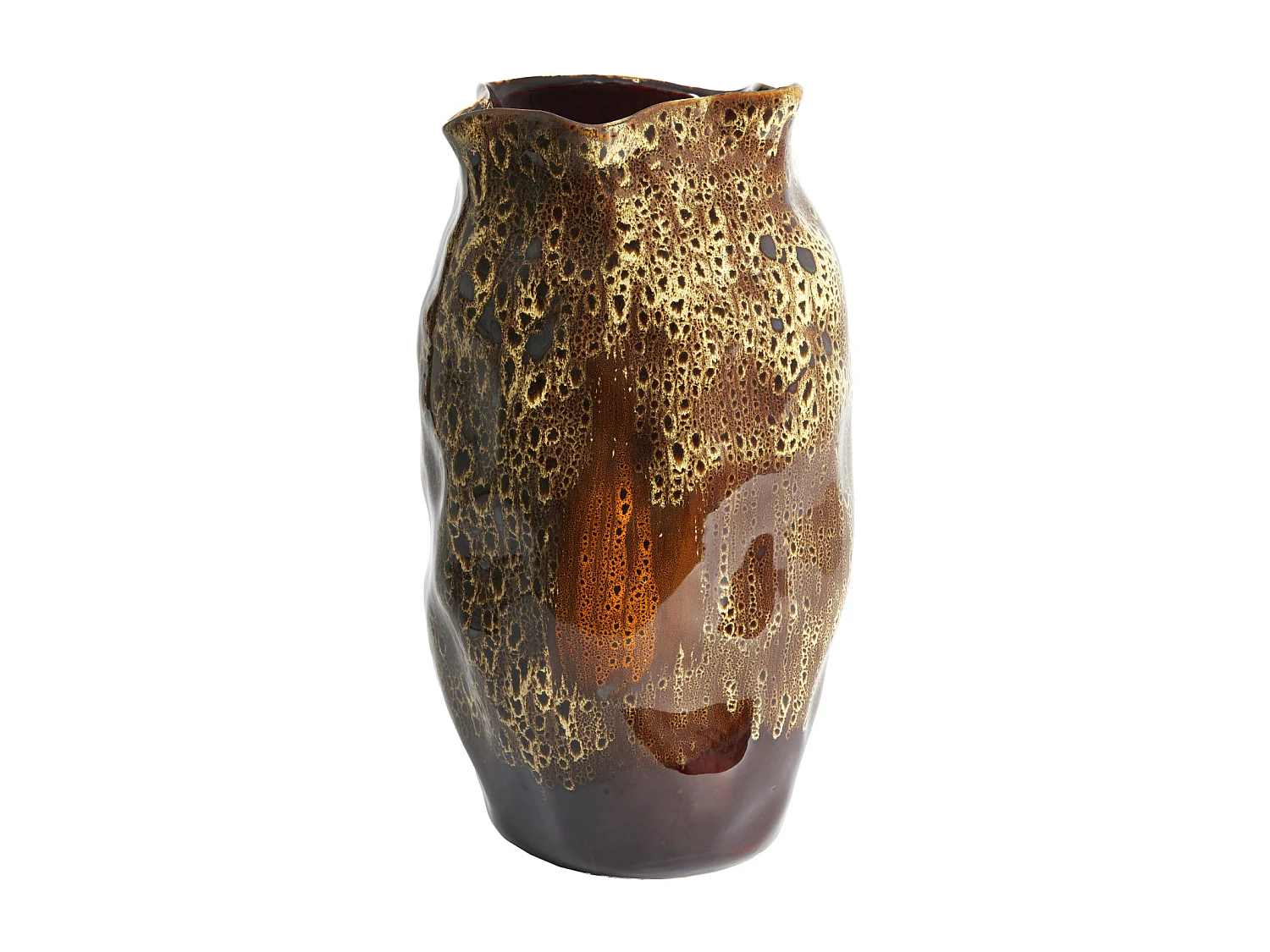 Vase ALTHEA - 25,5x25x45,5 cm - Orange