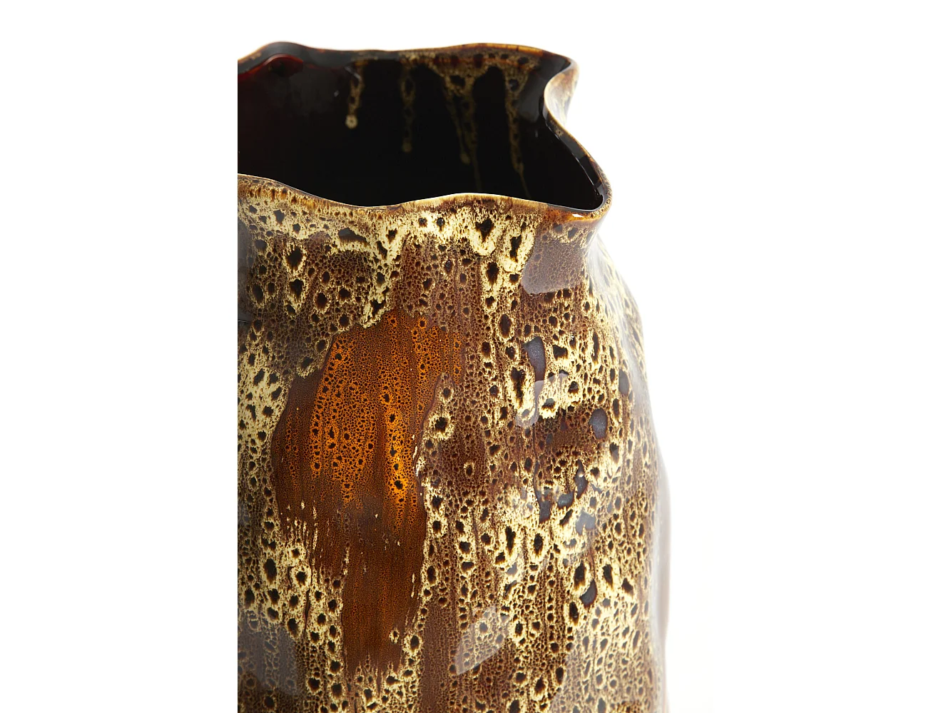 Vase ALTHEA - 25,5x25x45,5 cm - Orange