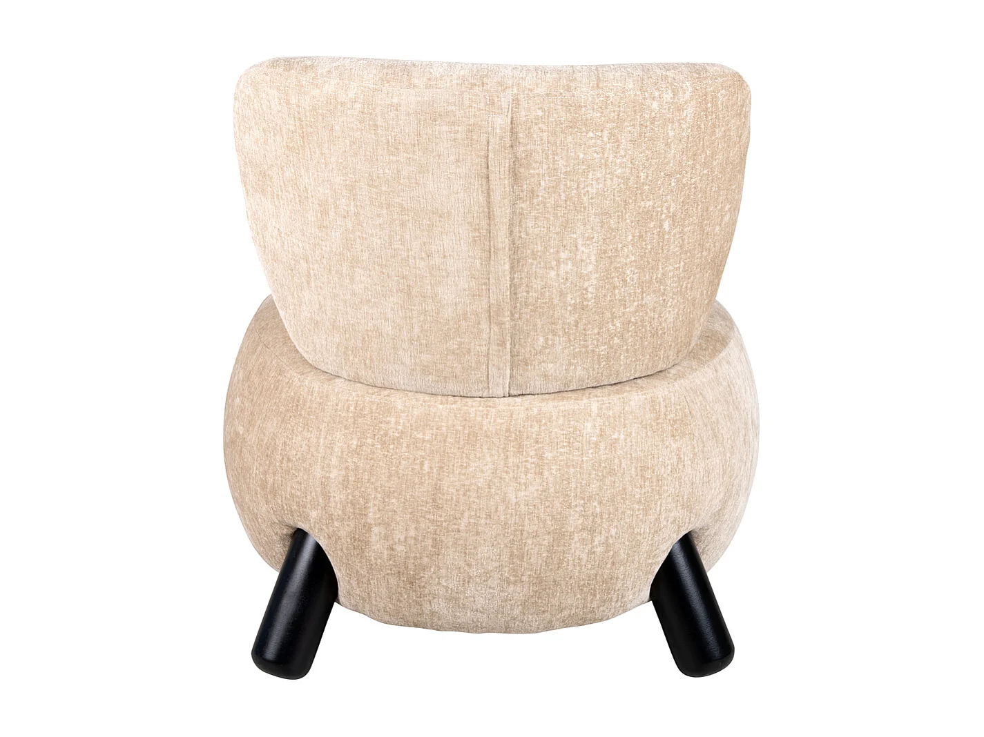 Sessel Busto - 74x74x74 cm - Braun