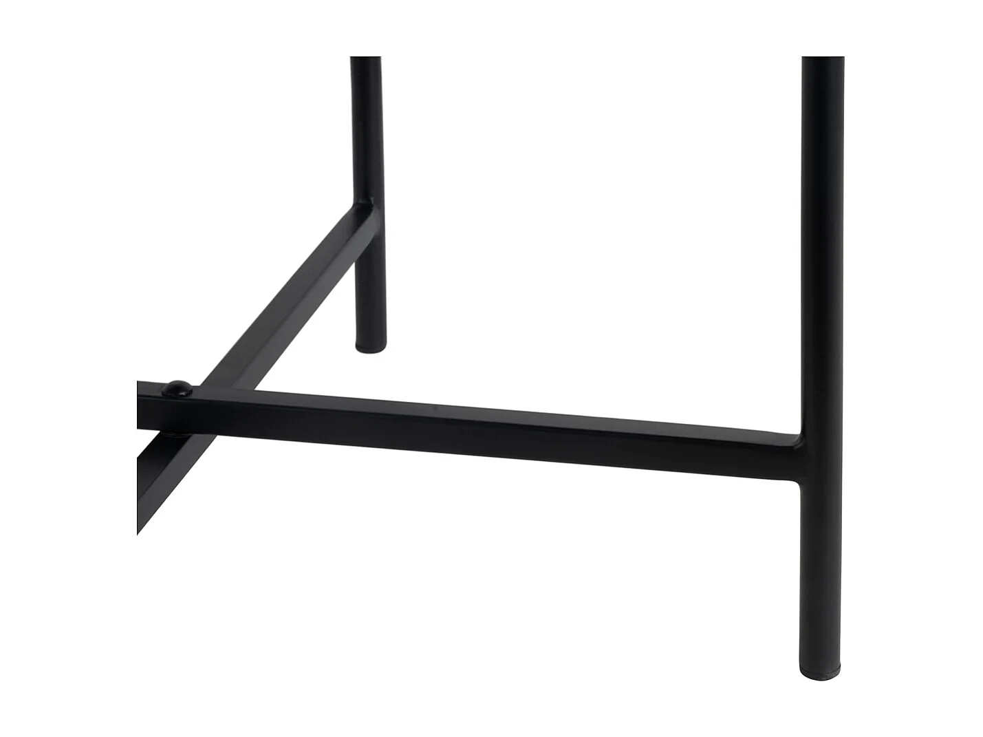 Bijzettafel Meseta  - 40x40x49 cm - Zwart