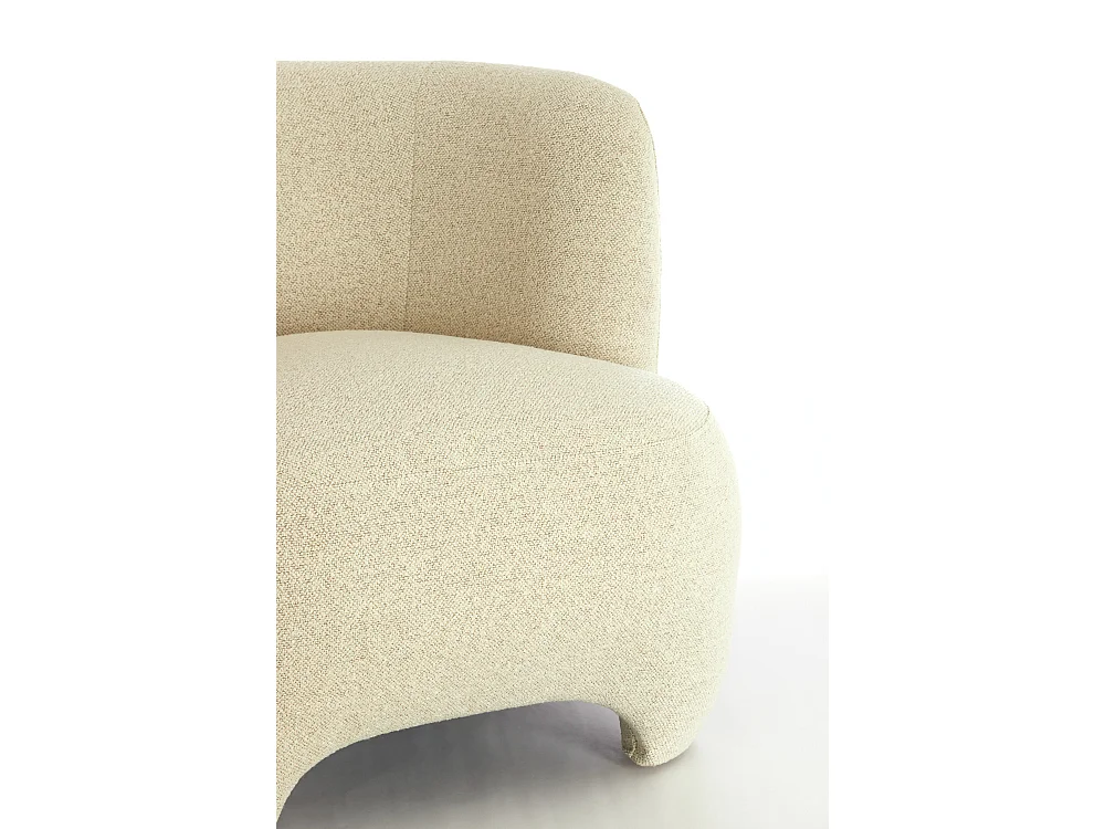 Chaise ZENICA - Ø80x71 cm - Blanc