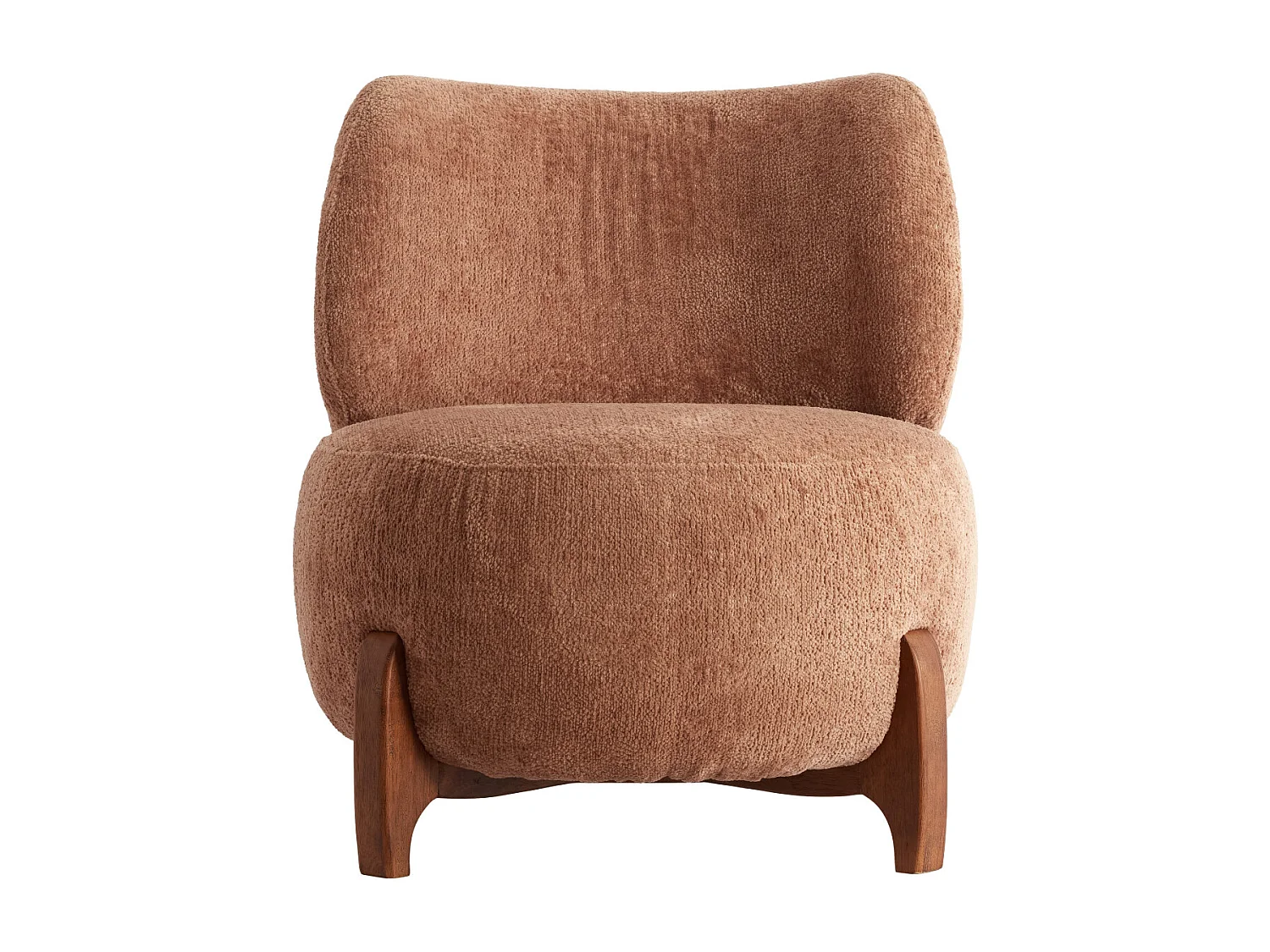 Chaise BINOA - 72,5x70x79 cm - Rose