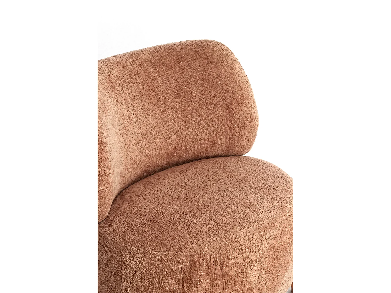 Chaise BINOA - 72,5x70x79 cm - Rose