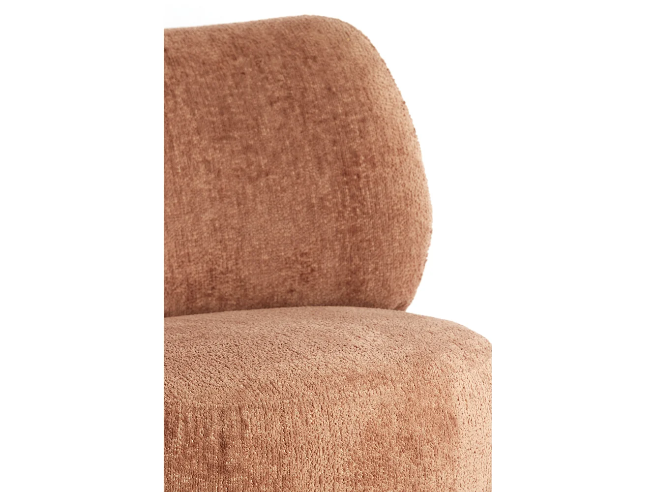 Chaise BINOA - 72,5x70x79 cm - Rose