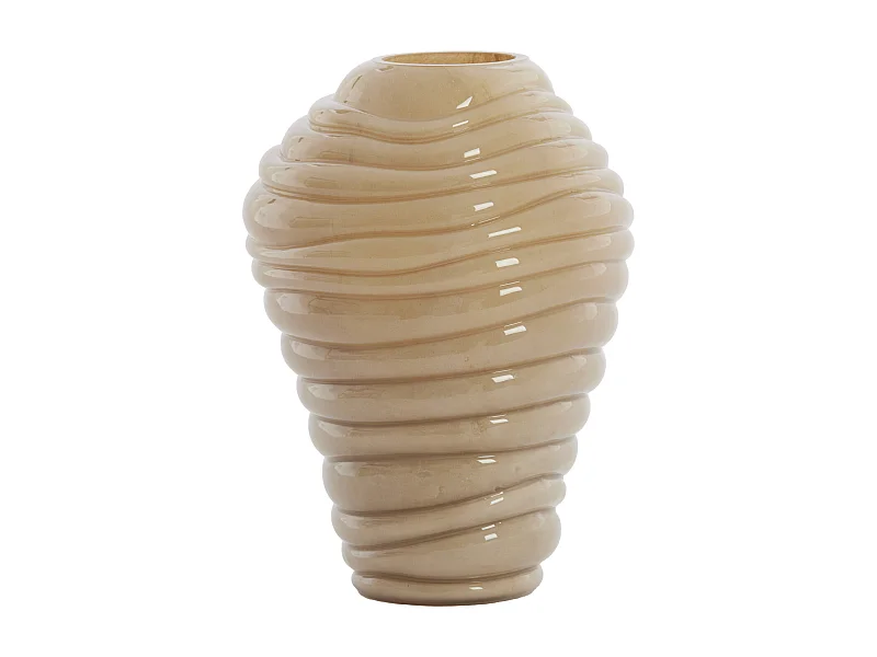 Vase FENLOR - Ø18x25 cm - Marron