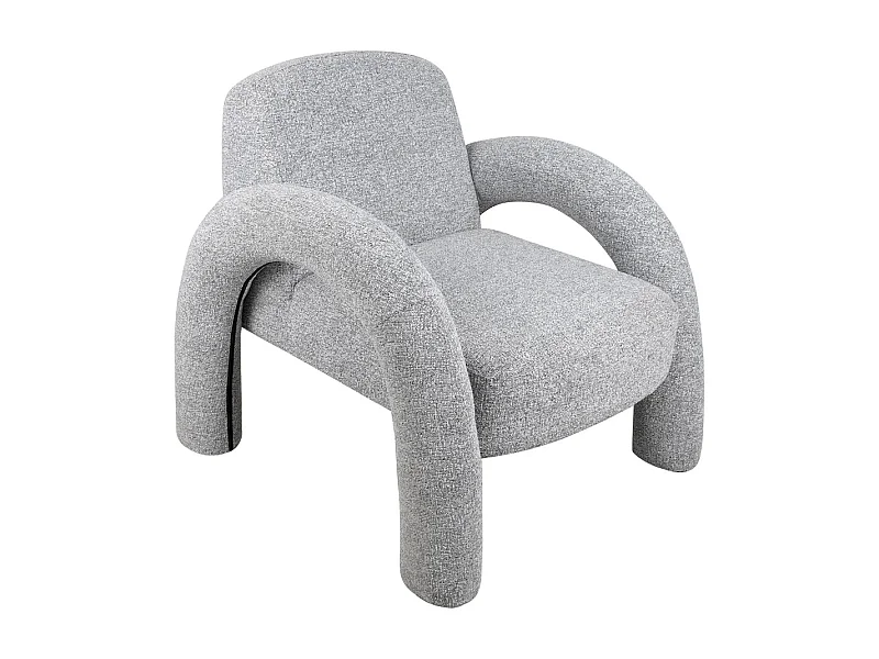 Fauteuil Brazo - 88x74x74 cm - Gris