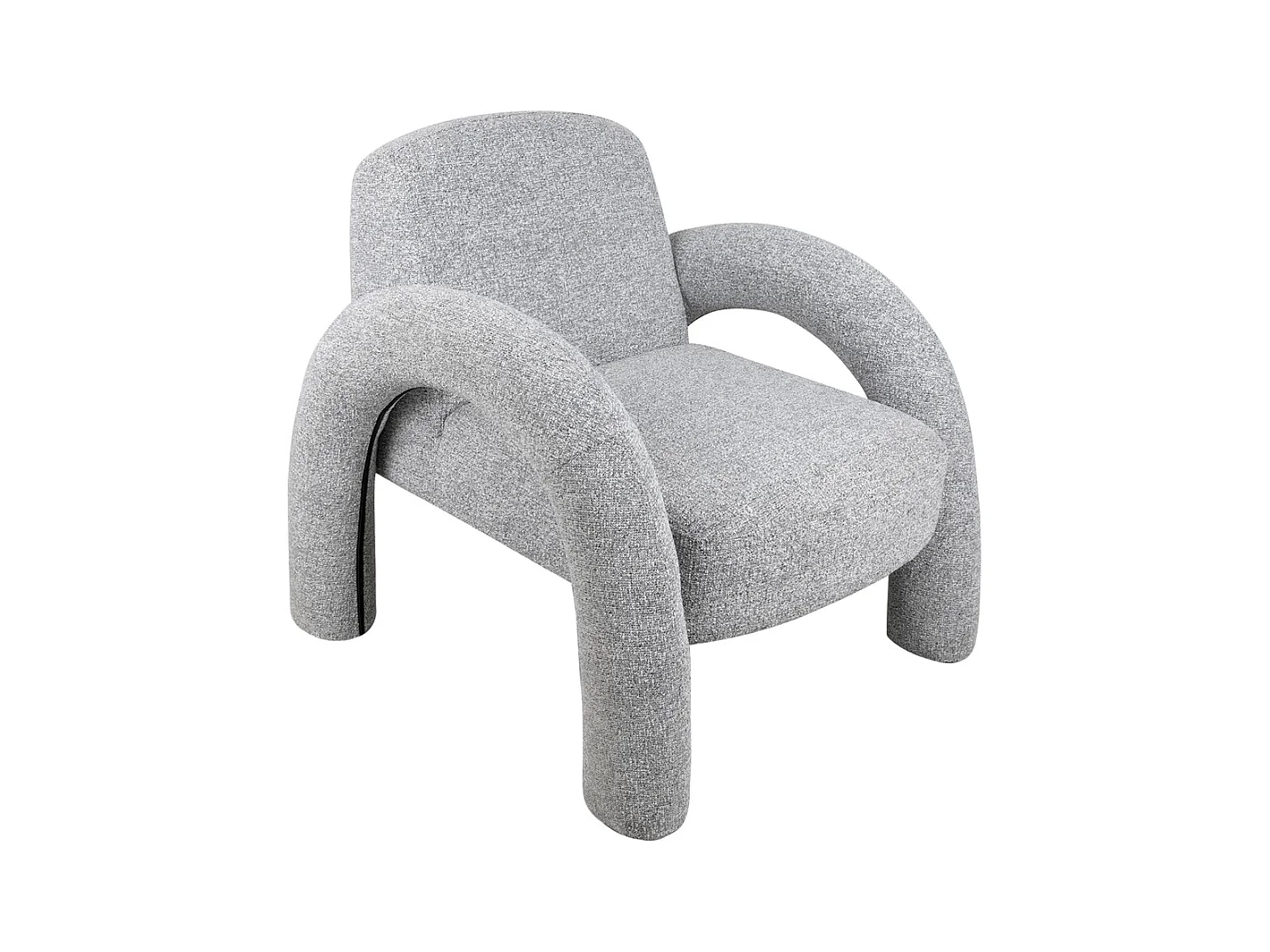 Fauteuil Brazo - 88x74x74 cm - Gris