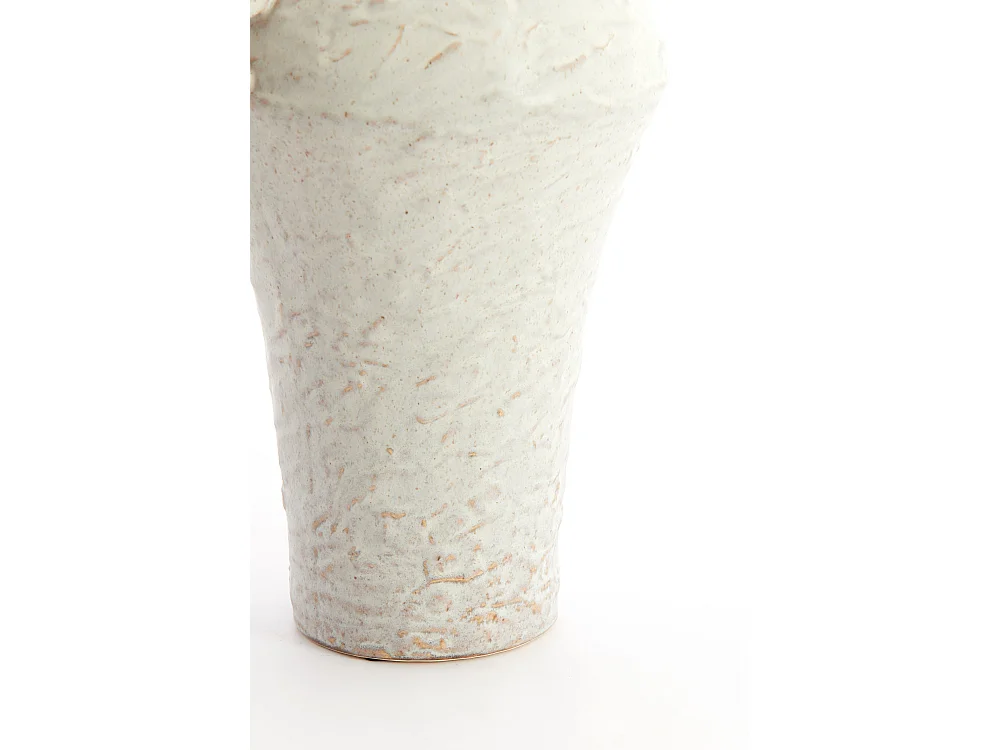 Vase VOLCA - 25x20x35 cm - Blanc