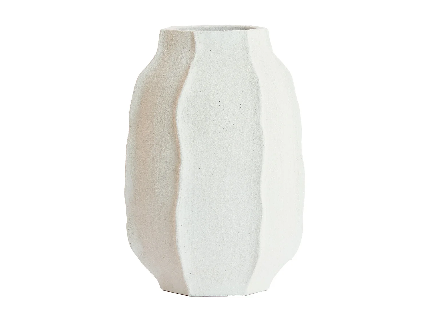 Vase SAPHIRA - Ø33x50 cm - Blanc