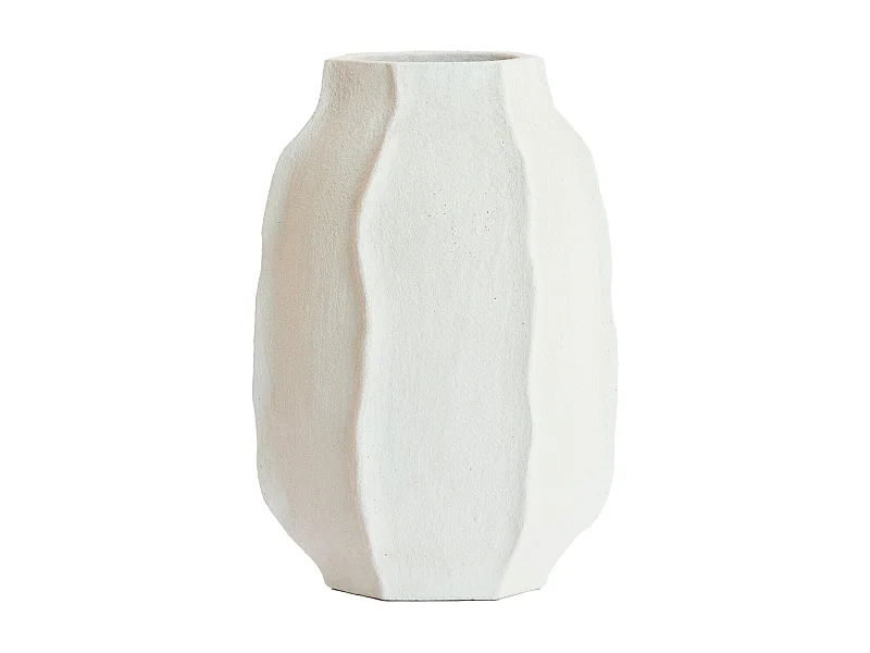 Vase SAPHIRA - Ø33x50 cm - Blanc