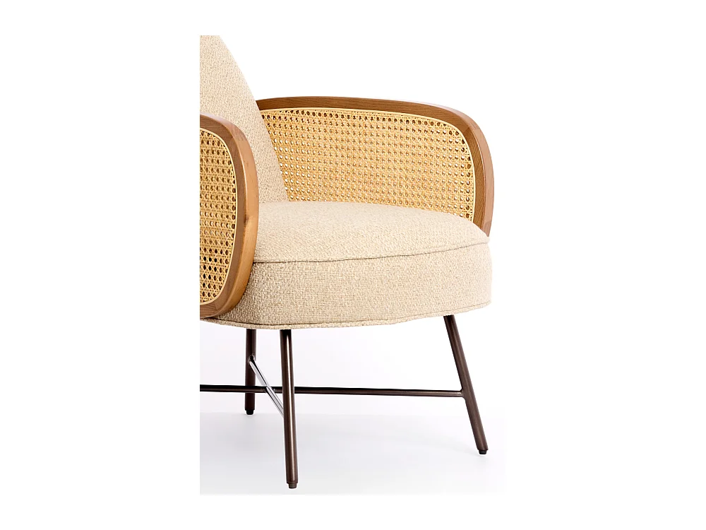 Chaise FIENNE - 81x60x79 cm - Marron