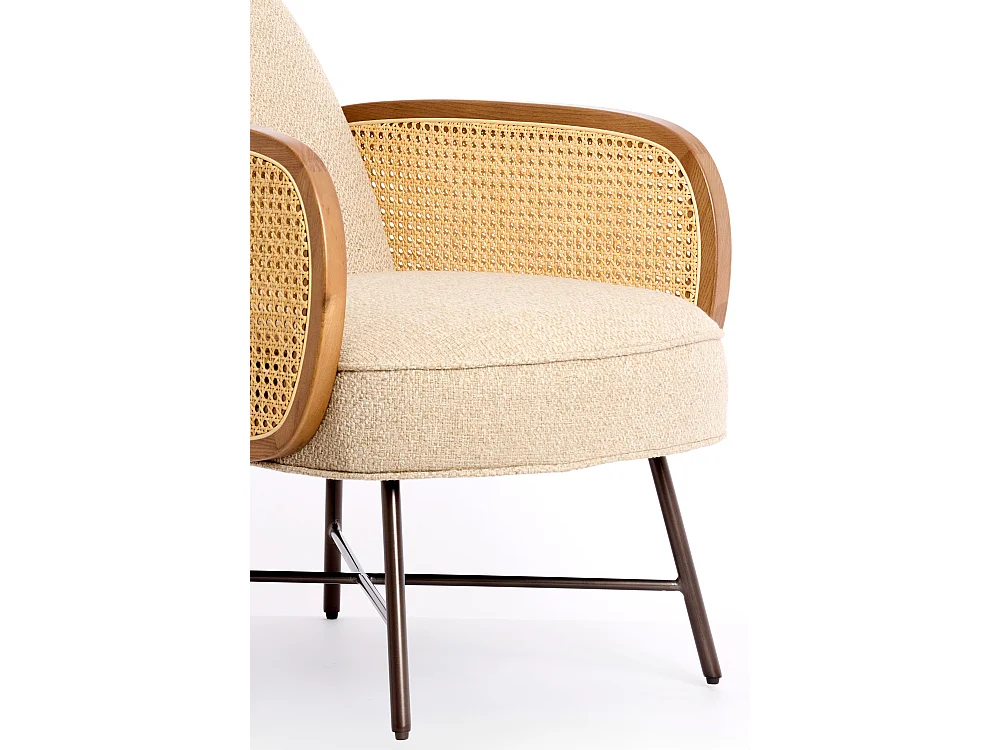 Chaise FIENNE - 81x60x79 cm - Marron