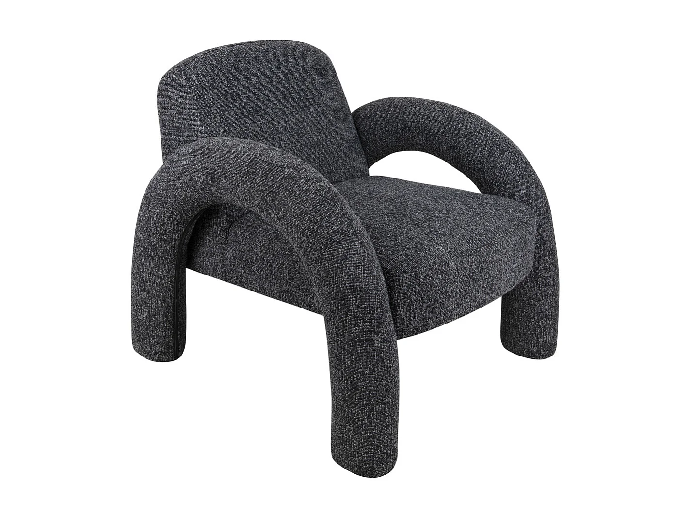 Sillón Brazo Melange - Negro