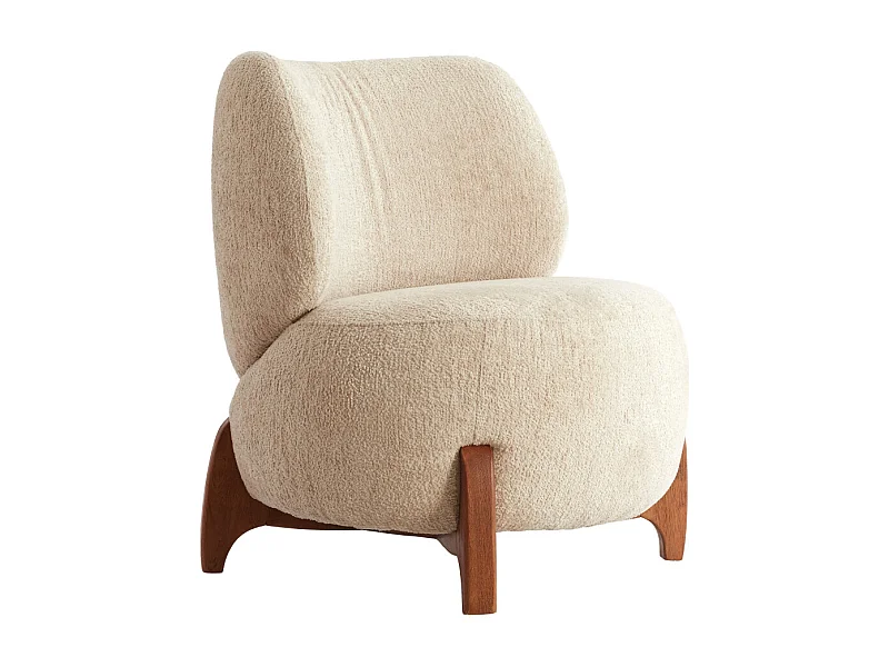 Stoel BINOA - 72.5x70x79 cm - Wit