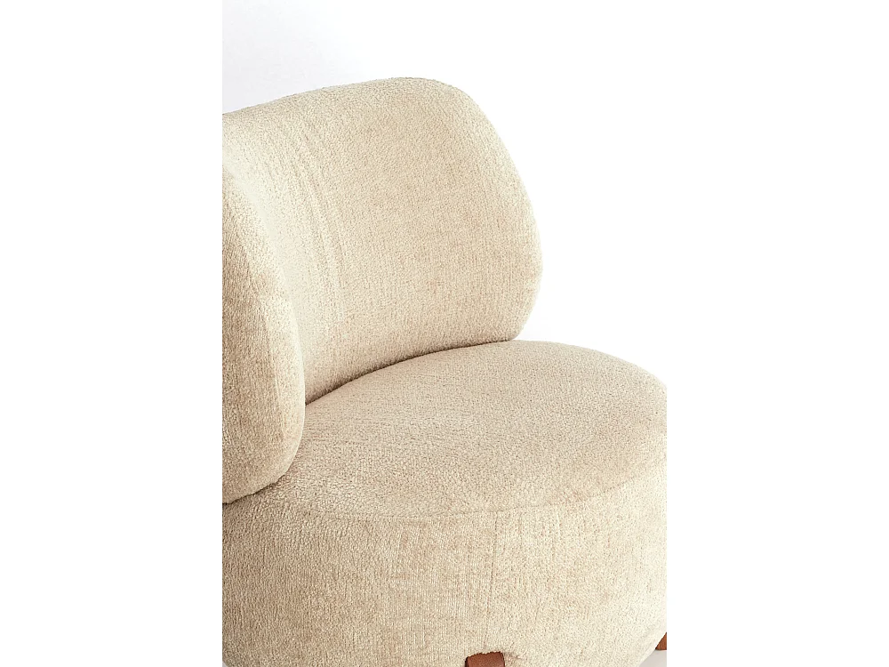 Stoel BINOA - 72.5x70x79 cm - Wit