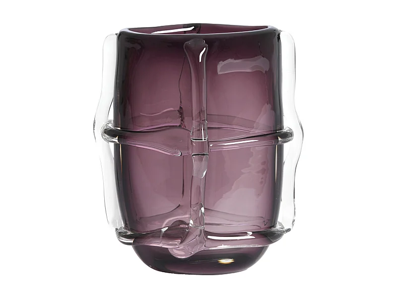 Vase ASHORO - 19x14x22 cm - Violet