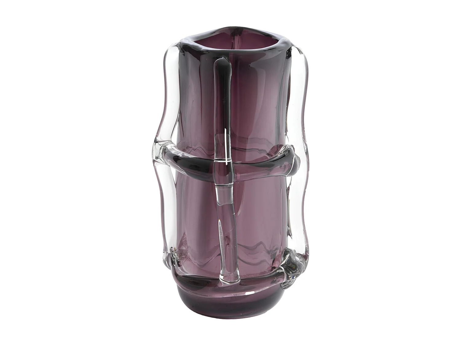Vase ASHORO - 19x14x22 cm - Violet