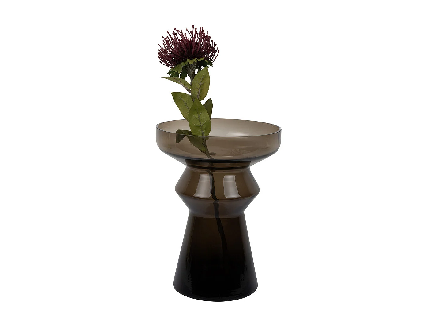 Vase Majesto - 22,5x22,5x30 cm - Marron