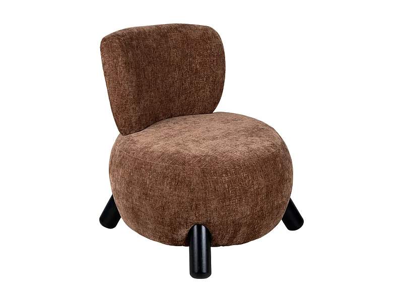 Sessel Busto - 74x74x74 cm - Braun